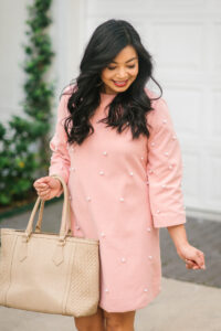 shein-pink-pearl-dress
