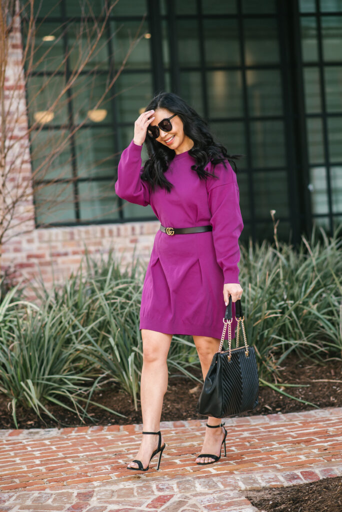 purple-dress-for-work