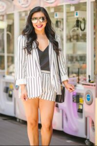 blazer-short-set