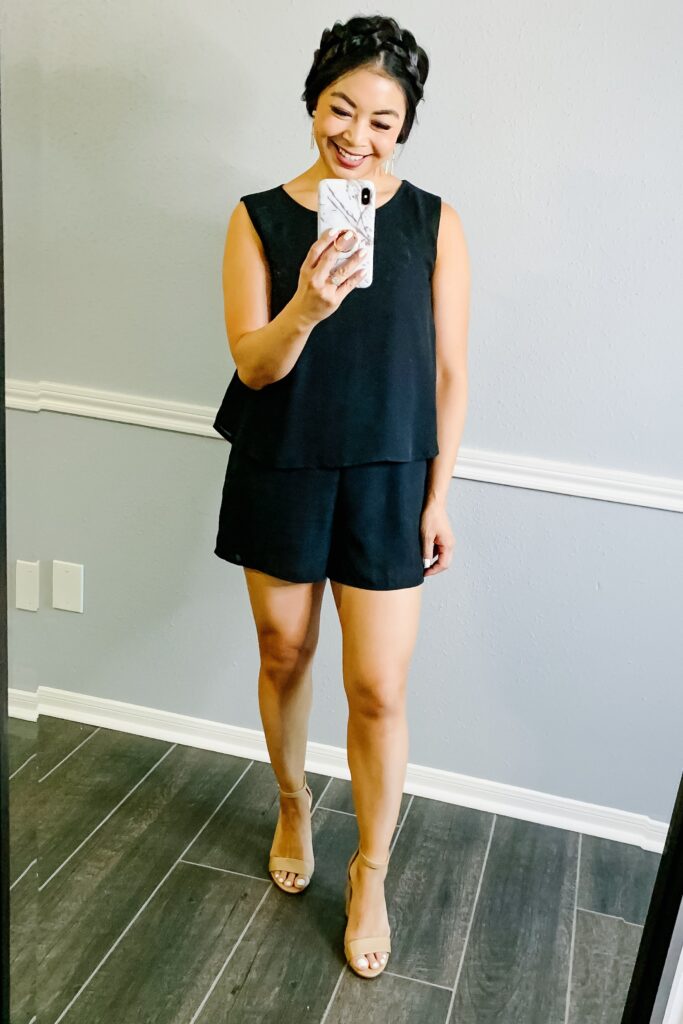 black-romper