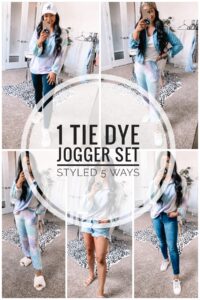 how to style a jogger set