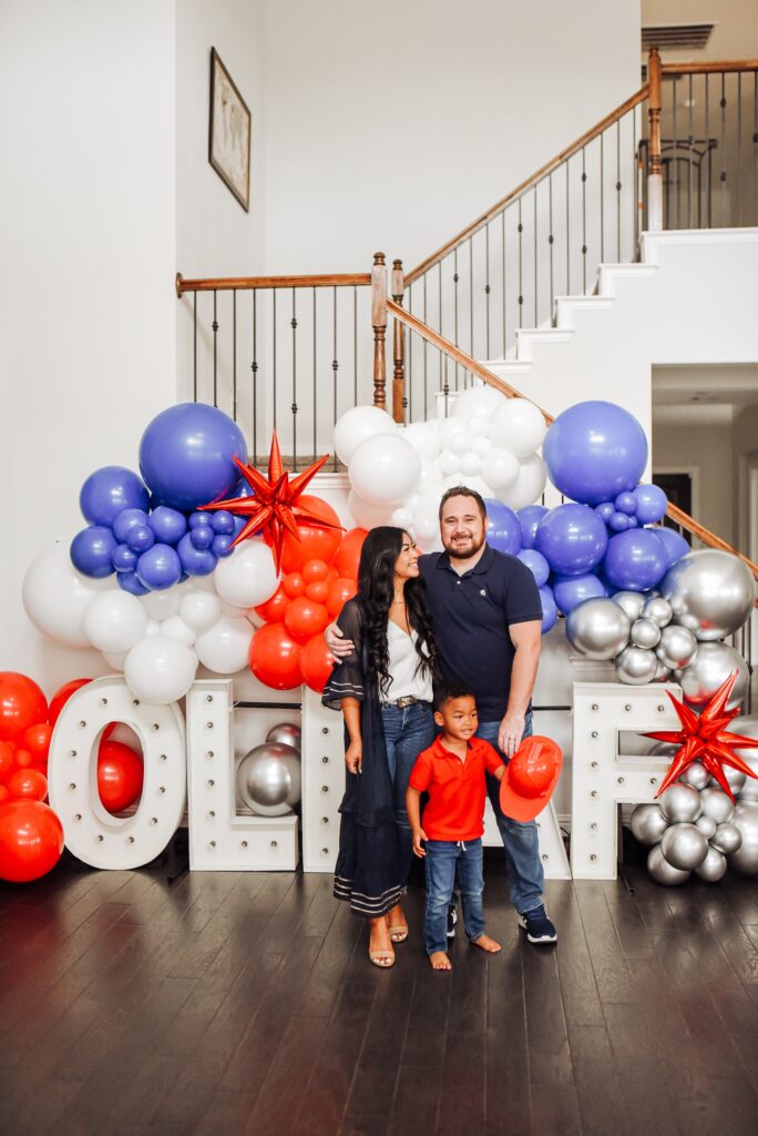 red white and blue party