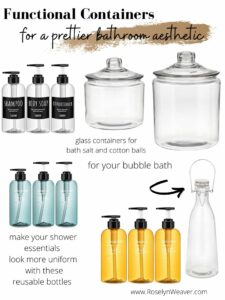 bathroom storage containers