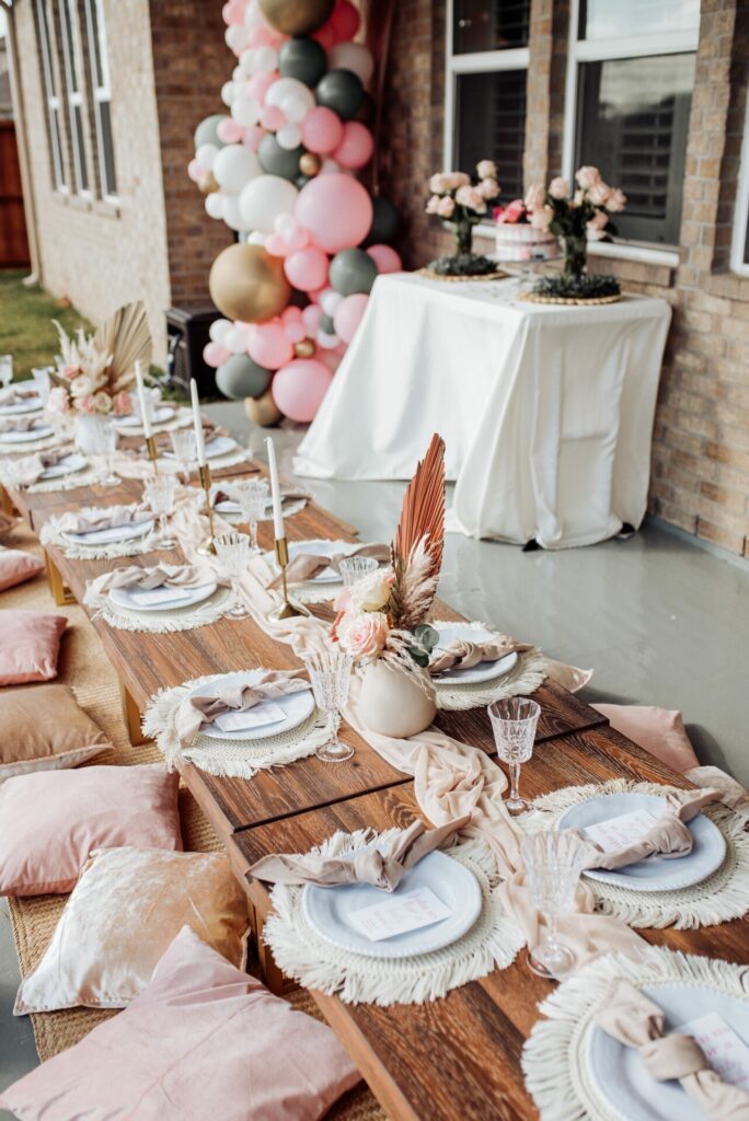 boho baby shower