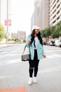 how to style a blazer