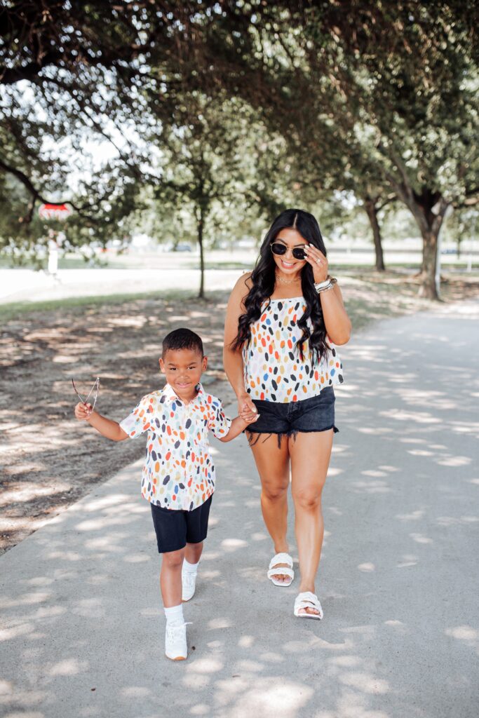 mommy and son matching shirts