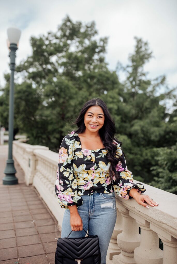 floral tops for summer