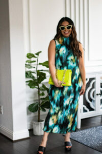 colorful Midi Dress