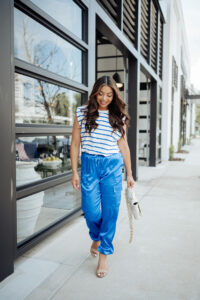 what tops to wear with joggers