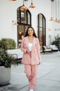 classy pink outfits