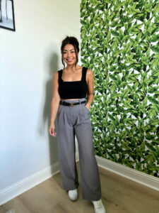 wide leg trouser outfits
