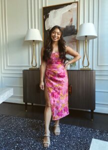 spring wedding guest dress