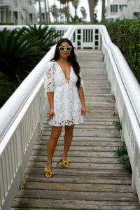 white dress for summer