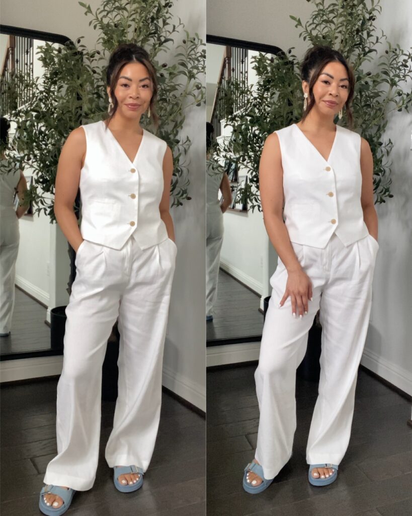 all white outfits for summer