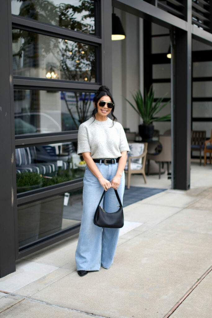 chic outfits with jeans