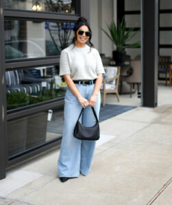 chic outfits with jeans